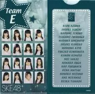 Team E (SKE48/Pink Costume) ticket file SKE48CAFE & SHOP with AKB48 & AKB48CAFE & SHOP only