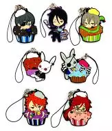 全7種セット ラバーストラップ 「一番くじ 黒執事～Book of Circus～」 H賞