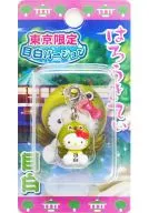 Kitty (Mejiro version) Fastener mascot "Hello Kitty" limited to Tokyo