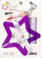 Krymie Mami & Positive & Negative (Purple) neck strap 「 Magical Angel Creamy Mami 」