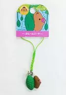 Capybara-san Netsuke (Green) "Capybara-san ~ Bur~ Bitter Melon ~" Okinawa only