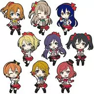 全9種セット 「ねんどろいどぷらす ラブライブ! ラバーストラップ 01」