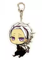 Kinjo Shirako Furihaku Gun Die-cut Key Holder "LAUGHING UNDER THE CLOUDS"