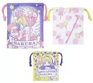 Cane 3P drawstring bag "Cardcaptor Sakura"