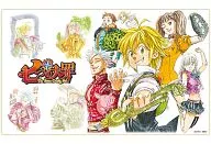 A(ホワイト) フレキシブルラバーマット 「七つの大罪」