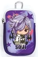 Soji Okita Multi Pouch "BAKUMATSU ROCK"