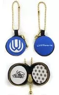 UVERWORLD macaron pouch (blue) "UVERWORLD 0 CHOIR TOUR 2014-2015" second half goods