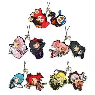 Mini Character Set Rubber Strap 5 Types "Ichiban KUJI Premium Movie Puella Magi Madoka Magica [New Edition] Historias de rebelión" I Award