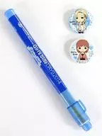 琉夏 Sakurai & Main Character Penlight (with Pair metal badge) "Tokimeki Memorial Girl's Side DAYS 2014 ~ White Date ~"