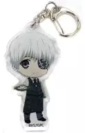 Kanagi Ken (Gray Hair) "Tokyo Ghoul ×animatecafe Acrylic Key Holder" Animate Cafe only