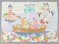 Duffy & Shelley May Picnic Sheet "Mickey and Duffy Spring ヴォヤッジ 2012" Tokyo DisneySea limited