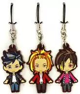 X. I. P Version Rubber Strap 3-piece Set "Tokimeki Restaurant ☆ ☆ ☆" Animate Girls Festival 2014 Goods