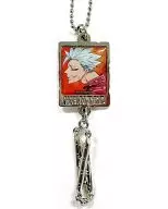 Ban (Silver Plating Specification) "THE SEVEN DEADLY SINS Arrangement Letter Style Charm"