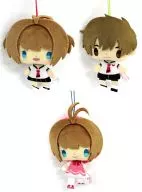 Juego de 3 tipos : la mascota de Peluche de Sakura y Little Wolf "Koe-Lai-Zu Cardcaptor Sakura"