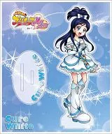 Cure White Acrylic Stand "Pretty Cure Max Heart"