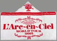 L' Arc ~ en ~ Ciel Food Towel (Red) "L' Arc ~ en ~ Ciel 20th L' Anniversary WORLD TOUR 2012 THE FINAL"