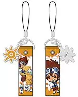 Taichi Hakami & AGMON "DIGIMON ADVENTURE Trading Crest Strap"