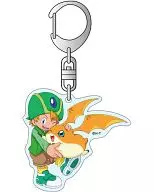 Takeru & Patamon "Anime Series 15 th Anniversary Digimon Adventure Acrílico Key Holder"