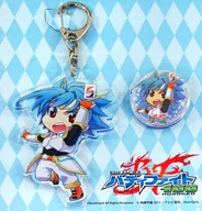 Ryuenji Task (Star Dragon W ver.) Acrylic Key Holder with metal badge "FUTURE CARD BUDDYFIGHT HUNDRED" C88 Goods