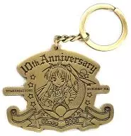 Feena Fam Earthlight 10 th anniversary key holder "Yoake Mae yori Ruriiro na" C88 goods