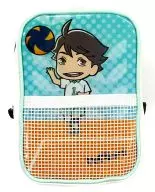 Una bolsa de Toru Oikawa con una sola bola "Haikyu!!!" Disponible sólo en Seven-Eleven, Haikyu!!! Artículos de campaña