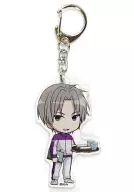 Heshikiri Hasebe "Touken Ranbu -ONLINE - x Animega Cafe Acrylic Key Holder 2 nd Edition"