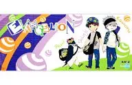 Ikari Shinji & Nagisa Kaoru & Pen Pen toalla "Neon Genesis Evangelion" Evangelion Store Tokyo 01 Limited
