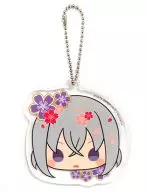 Honebami Toushiro Mochimochi Acrylic Key Holder "Tsurugi Ranmai -ONLINE"