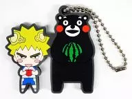 Juichi Fukutomi : "YOWAMUSHI PEDAL Collection : Kumamon and Hakone Gakuen ver." rubber key ring