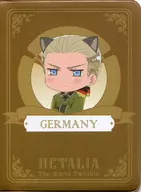 Archivo de tarjeta IC al estilo de pasaporte alemán "Hetalia The World Twinkle in Namjatown" Garapon Yatai "Twinkle Garapon" Premio B