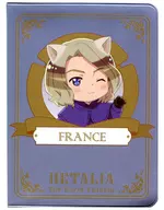 French passport-like IC card file "HETALIA: THE WORLD TWINKLE in Namja town" galapon stall "Twinkle ☆ Garapon" B-prize prize