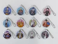 All 12 types of set reflector mascot "Asahi Soft Drink x Sword Ranmai -ONLINE -" FamilyMart campaign product