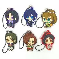 [A la Carte] Hand-drawn Chibi Character Bar Trap 6-piece Set "PS Vita Soft Hakuoki Shin-Kaifu-no-Sho Animate Limited Set" Bundled Bonus