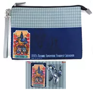 Silver Tank (Silver Bicycle オッツ) A5 Clutch Bag & IC Card Sticker (2-Pack Set) "JOJO'S BIZARRE ADVENTURE in J-WORLD TOKYO" Avdur's Tarot Fortune Telling Prize