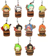 全10種セット 「ワンピース ラバーストラップコレクション タルコレ 第7弾 人気樽編」 イベント・店舗限定