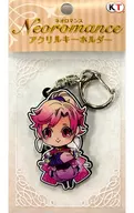 Hanbei Takenaka Neo Romance Acrylic Key Holder 「 Geten no Hana ~ Yume Akari ~ 」