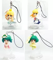 全4種セット ストラップ 『マクロスF』 きゅんキャラアクセント 「一番くじプレミアム マクロスF～ラストフロンティア～」 G賞
