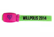 BUMP OF CHICKEN ザイロバンド(ピンク×グリーン) 「BUMP OF CHICKEN TOUR WILLPOLIS 2014」 会場配布品
