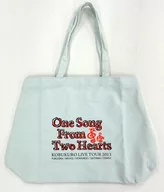 Cobukuro Tote Bag (Smoke Blue) "KOBUKURO LIVE TOUR 2013" One Song From Two Hearts "