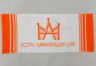 西岛隆弘面巾(橙色)"AAA 10 th Anniversary Live>