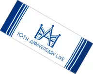 與真司郎 フェイスタオル(青) 「AAA 10th Anniversary Live」