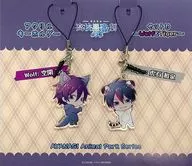 D. Kuga Shu & Toraishi Izumi Acrylic Charm Set (2 Pieces Set) 「 Star-Myu Ayanagi Gakuen Winter Party 2015 」