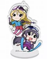 Nozomi Higashijo & Eli Ayase Acrylic Stand "Love Live! μ' s×SNOW MIKU 2016"