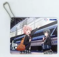 Yuigahama Yui & Yukinoshita Yukino (uniform) Pass Case "My Youth Romantic Comedy Is Wrong, As I Expected. Zoku × Chiba Urban Monorail" Chiba station Special Store Only