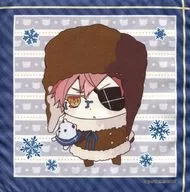 6.月浪シン マイクロファイバータオル 「Rejet shop限定くじ DIABOLIK LOVERS もこもこくじ無神・月浪ver.」 C賞