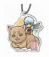 Gintoki & Sadaharu 「 GINTAMA Japanese Folklore Series Mini Acrylic Key Holder 」