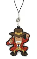 Zenigata Captain Rubber Strap "Ichiban KUJI Lupin III ~ Eternal partner version ~" G Prize