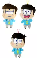 3-Type Set 6-Child / Plush toy Mascot - Hitotsumatsu / Jushimatsu / Todomatsu - "Osomatsu san"
