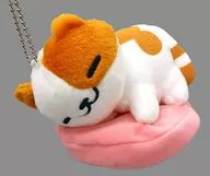 ぶちさん(クッション/ピンク) カバンに付けられるでっかいぬいぐるみvol.8 「ねこあつめ」