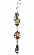 Link & Linel (red) & Water of Life (red) Connecting Rubber Strap "The Legend of Zelda"